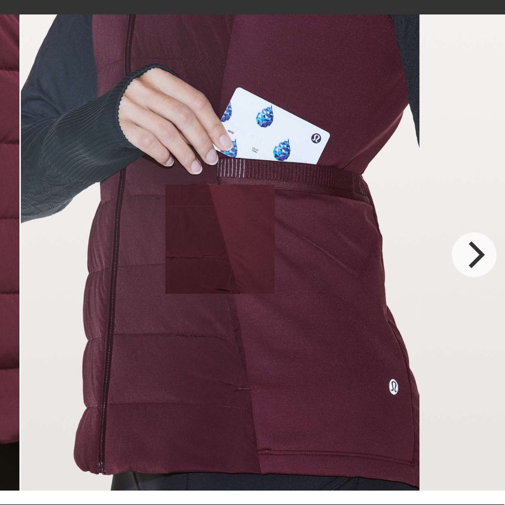 Lululemon down for it all vest - Picture 3 of 8